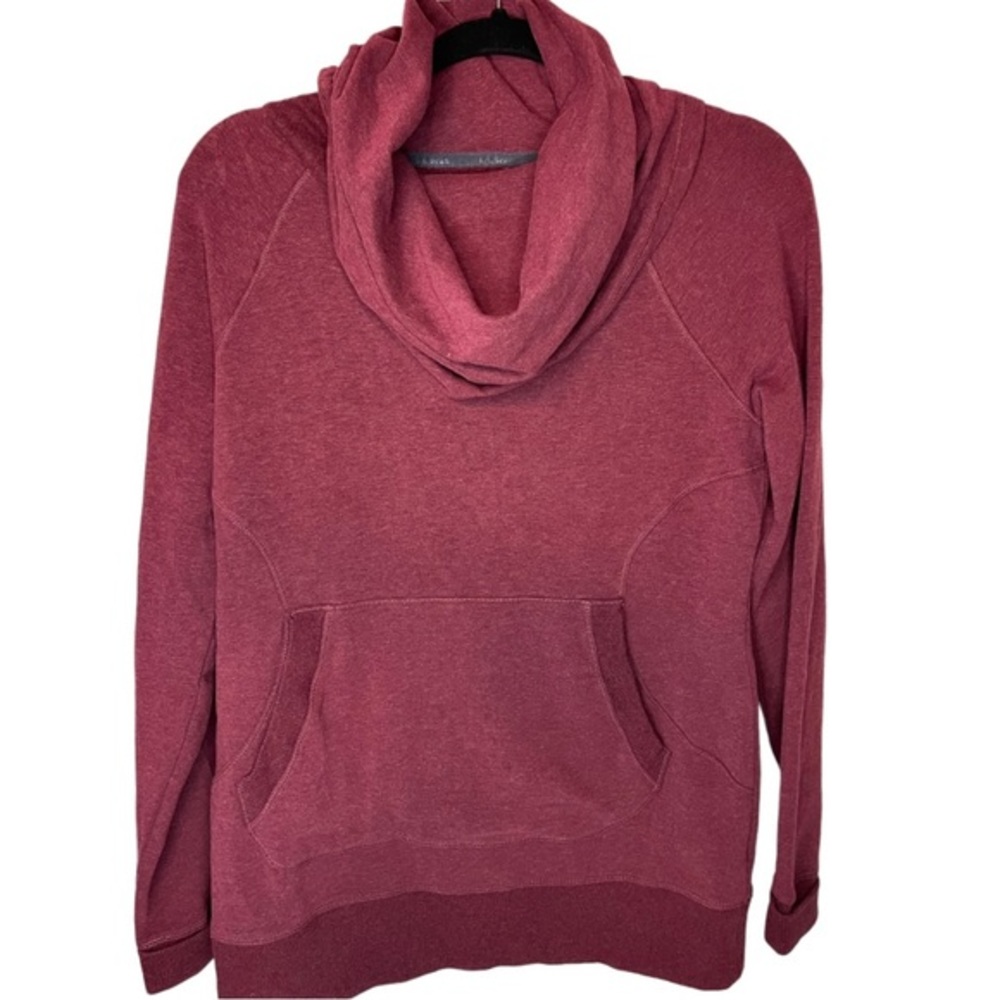 L.L. Bean Women's Red Cowl Neck Sweater